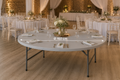 Table ronde Ø160cm PEHD 6/8 pers.