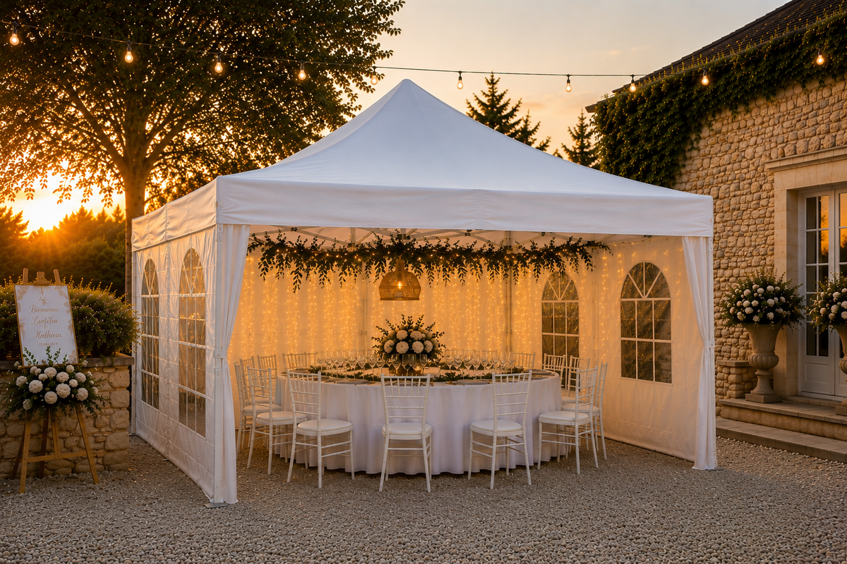 TONNELLE 4 x 4 m