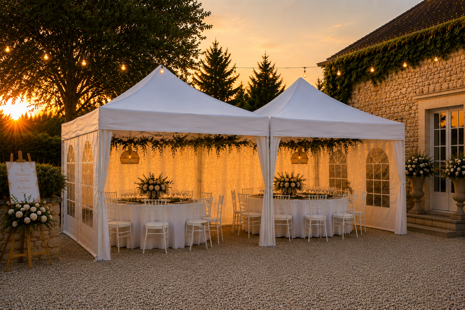 TONNELLE 4 x 8 m