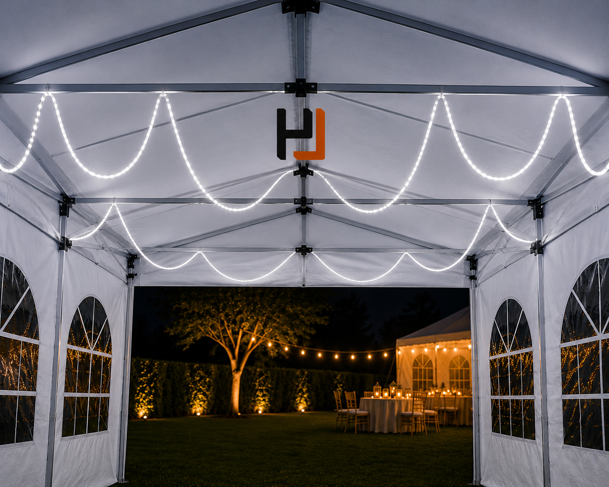 Eclairage Ruban LED pour Tonnelle / Barnum
