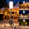 Éclairage sur pieds LED 250m2